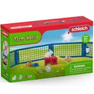 Schleich: Farm World - Zestaw do zabawy: Dom dla królików i świnek morskich (42500)