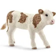 Schleich: Figurka łaciatego cielaka (13802)