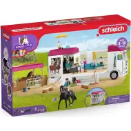 Schleich: Horse Club – Zestaw z przyczepą dla koni (42619)