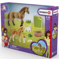 Schleich: Horse Club - Zestaw do pielęgnacji małych zwierząt Sarah (42432)