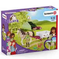Schleich: Horse Club - Zestaw do zabawy „Sarah na kempingu” (42533)
