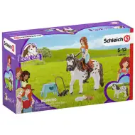 Schleich: Horse Club - Zestaw do zabawy Mia i Spotty z figurką konia (42518)