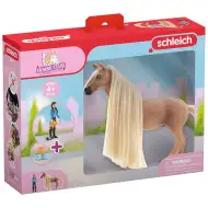 Schleich Horse Club: Piękności Sofii - Koń Kim i Caramelo z czeszącą się grzywą, zestaw startowy (42585)