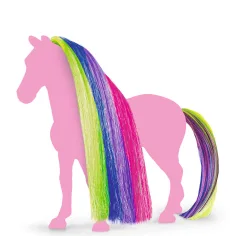 Schleich Horse Club: Sofia’s Beauties – Zestaw akcesoriów z kolorową (tęczową) grzywą i ogonem (42654) zdjęcie 2