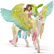 Schleich: Surah z błyszczącym pegazem figurka (70566)