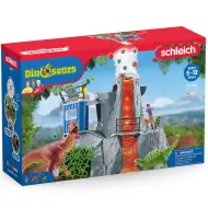Schleich: Wielka ekspedycja wulkaniczna z dinozaurami zestaw do zabawy (42564)