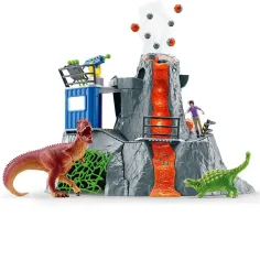 Schleich: Wielka ekspedycja wulkaniczna z dinozaurami zestaw do zabawy (42564) zdjęcie 3