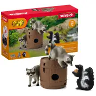 Schleich: Wild Life - Zestaw figurek "Zabawa z orzechem" (42596)