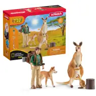 Schleich: Wild Life - Zestaw figurek przygody z kangurem (42550)