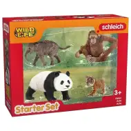 Schleich: Wild Life - Zestaw startowy figurki 4 szt. Zwierzęta Azji (42736)