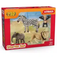 Schleich: Wild Life - Zestaw startowy zwierzęta Afryki, 4 figurki (42721)
