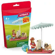 Schleich: Wyprawa Hannah i mopsa nad jezioro zestaw zabawkowy (42751)