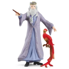 Schleich: Zestaw figurek Harry Potter Dumbledore i Fawkes (42637) zdjęcie 2