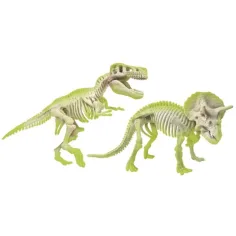 Science&Play: Archeofun Świecący T-rex i Triceratops – zestaw archeologiczny - Clementoni zdjęcie 4