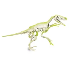 Science&Play: Archeofun Świecący Velociraptor zestaw archeologiczny - Clementoni zdjęcie 4