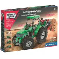 Science &amp; Play: Mechaniczny warsztat - Zestaw konstrukcyjny traktor - Clementoni