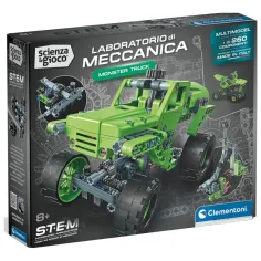 Science & Play: Warsztat mechaniczny - Zestaw do budowy monster trucka - Clementoni