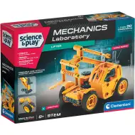 Science &amp; Play: Zestaw konstrukcyjny dźwigu - Clementoni