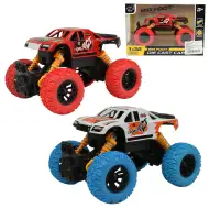 Seria Big Foot: Offroadowy samochód terenowy z napędem na koło zamachowe, dostępny w dwóch wersjach, 13 cm.