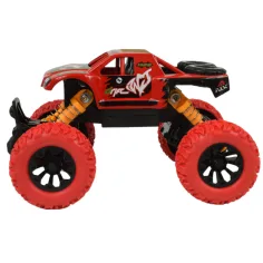 Seria Big Foot: Offroadowy samochód terenowy z napędem na koło zamachowe, dostępny w dwóch wersjach, 13 cm. zdjęcie 3