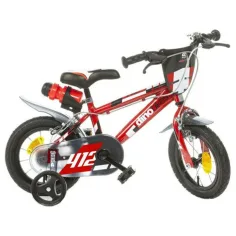 Sfera czerwony rower dziecięcy w rozmiarze 12 - Dino Bikes