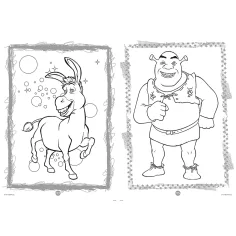 Shrek kolorowanka - Trefl zdjęcie 3