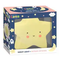 Słodka gwiazdka lampka nocna 19 cm