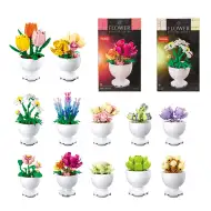 Sluban klocki konstrukcyjne - Kolekcjonerskie kwiaty doniczkowe