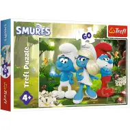 Smerfy 60-elementowe puzzle - Trefl