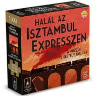 Śmierć w ekspresie stambulskim puzzle z zagadką 1000 sztuk