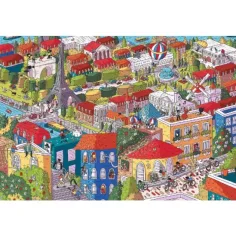 Sneaky Peekers: Paryż UFT puzzle 1000 elementów - Trefl zdjęcie 2