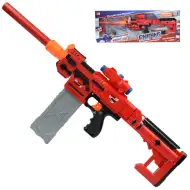 Sniping: Elektryczny konwertowalny gigantyczny miotacz gąbek z pociskami i tarczą 79 cm