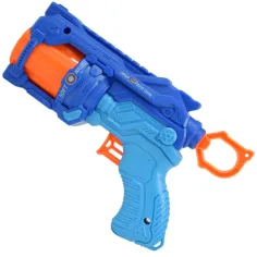 Soft Bullet: Reflex 4 manualny rewolwerowy pistolet strzelający piankowymi pociskami z tarczą 22 cm zdjęcie 4