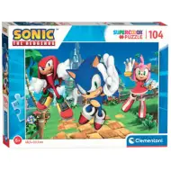 Sonic 104-elementowa Super Color Puzzle - Clementoni