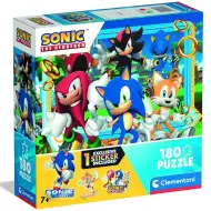Sonic, jeż 180-elementowe puzzle HQ - Clementoni