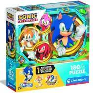 Sonic, jeż, puzzle 180 elementów – Clementoni