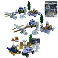 Space Team: Zestaw do zabawy w kosmos z pojazdami i akcesoriami w różnych wariantach 1 szt.