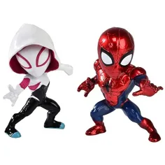 Spider-Man: Spider i jego niesamowici przyjaciele premium metalowa figurka akcji 7cm w różnych wariantach 1 sztuka - Jada Toys zdjęcie 2