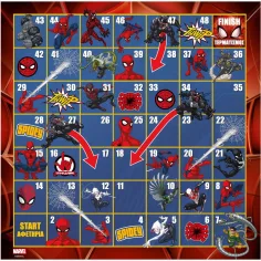 Spider-Man: Węże i drabiny – gra planszowa zdjęcie 2