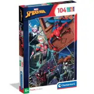 Spider-Man bohaterowie multiwersum 104-elementowa supercolor układanka - Clementoni