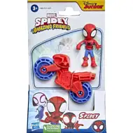 Spider-Man i jego niesamowici przyjaciele: Zestaw zabawkowy Spider-Man i jego motocykl - Hasbro