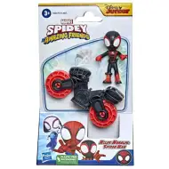 Spider-Man i jego niesamowici przyjaciele: zestaw zabawkowy Miles Morales i jego motocykl – Hasbro
