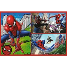 Spider-Man pająkowe historie 2x70 elementów puzzle - Trefl zdjęcie 2