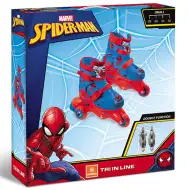 Spider-Man regulowane rolki jedno- lub dwurzędowe, rozmiar 29-32 - Mondo Toys