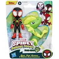 Spidey i jego niesamowici przyjaciele - Miles Morales i Elektrosaurus Dino-Sieć Zestaw Figurkowy Akcji - Hasbro