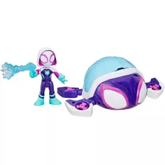 Spidey i jego niesamowici przyjaciele: figurki Waterwebs i pojazdy zmieniające kolor - Ghost Turtle - Hasbro zdjęcie 2