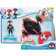 Spidey i jego niesamowici przyjaciele: figurki Wodne Sieci i pojazdy zmieniające kolor - Spin Dolphin - Hasbro