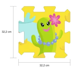 Śpiewające kaktusy puzzle z gąbki - Terfl zdjęcie 2