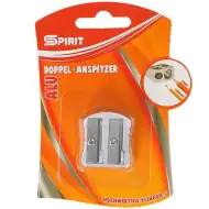 Spirit: Aluminiowa temperówka z 2 otworami, opakowanie 1 szt.