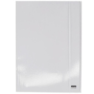 Spirit: Biała teczka z gumką w formacie A4